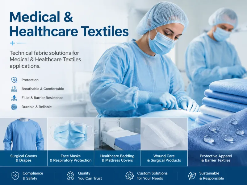 Medical & Healthcare Industry technical fabric sector